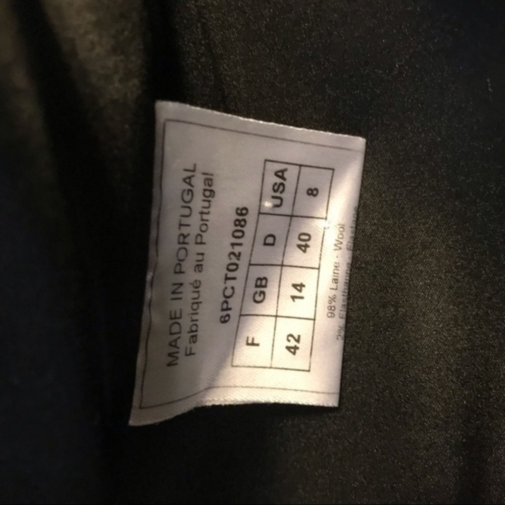 John Galliano for Saks Jandel plaid Jacket size 8 - Picture 7 of 8